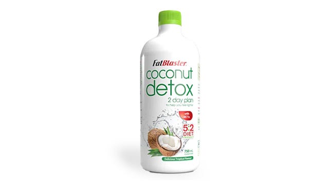 Fatblaster coconut detox drink